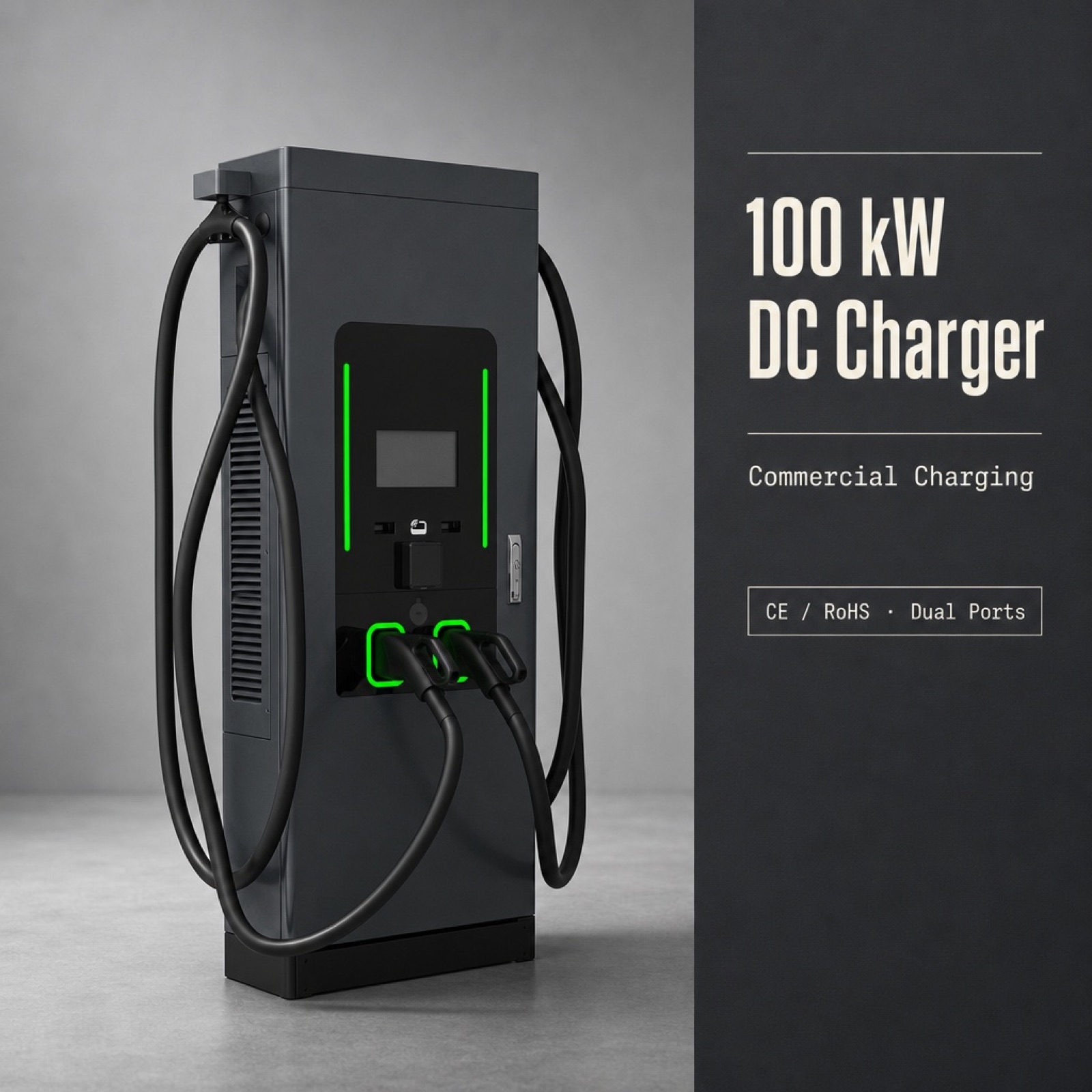60kW 90kW 160kW Photovoltaic DC DC EV Fast Charger Floor Standing - Solar PV DC-DC Direct Charging Efficiency