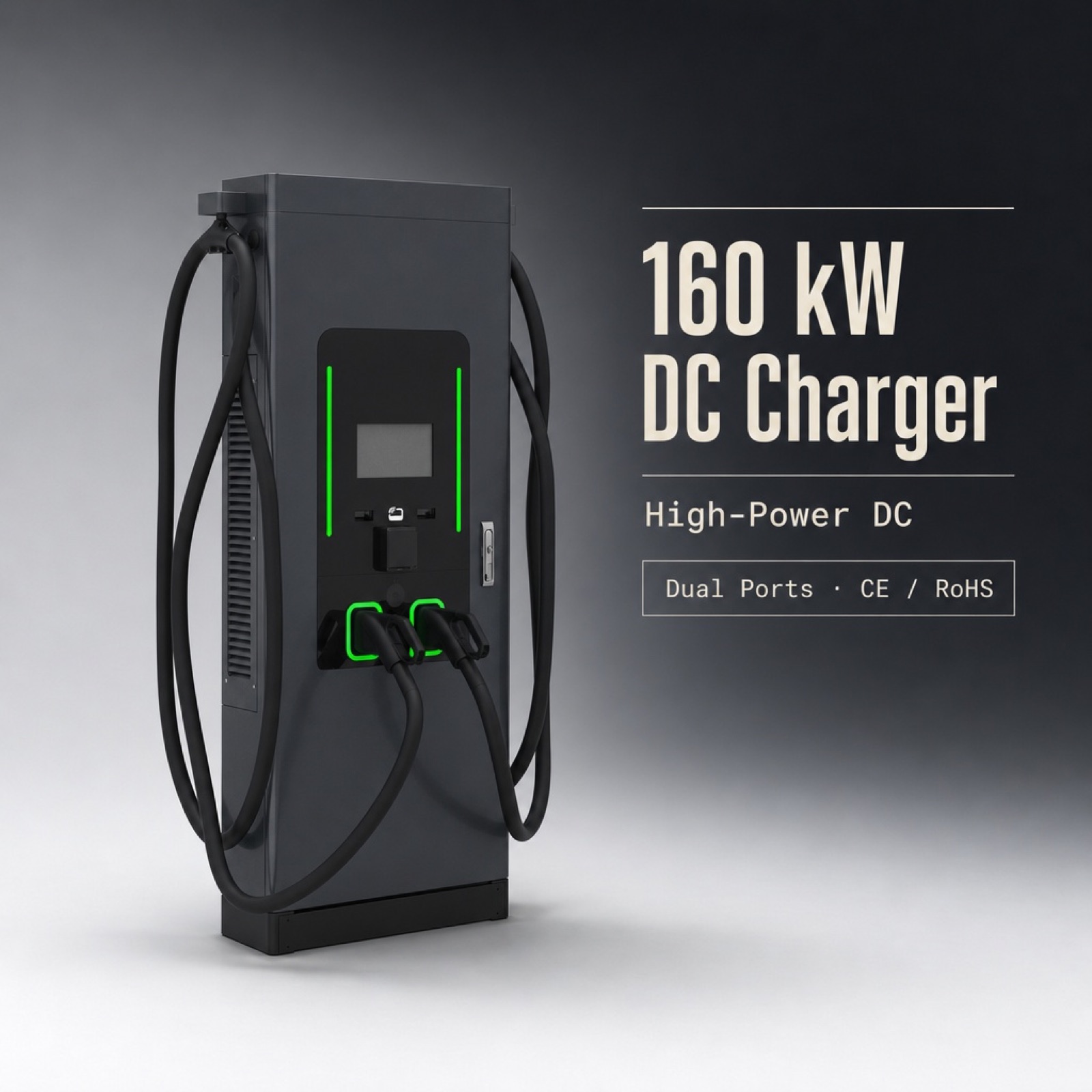 MIDA 90kW 100kW PV Solar DC Floor Standing Off Grid Fast Charger - Smart Energy Management and Global Support