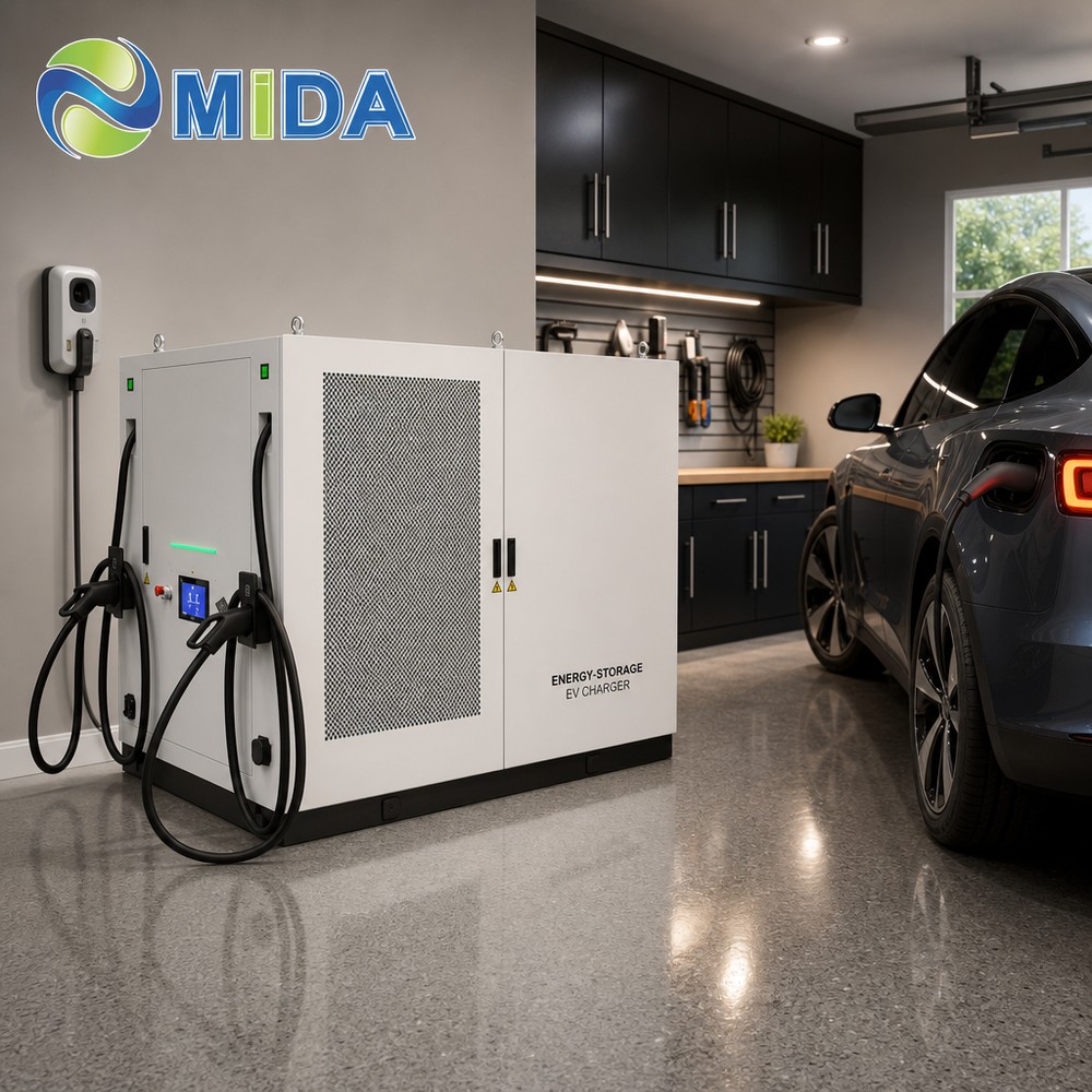 200kWh 120kW Intelligent Solar Storage EV Charging System Remote Monitoring Commercial Charging Network Operations - Safe, Modular and Remotely Managed