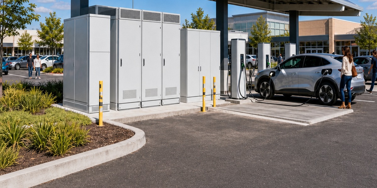 Modular BESS Charging Station