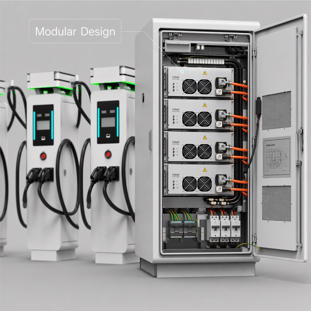 Split Type DC Fast Charging Station 360kW