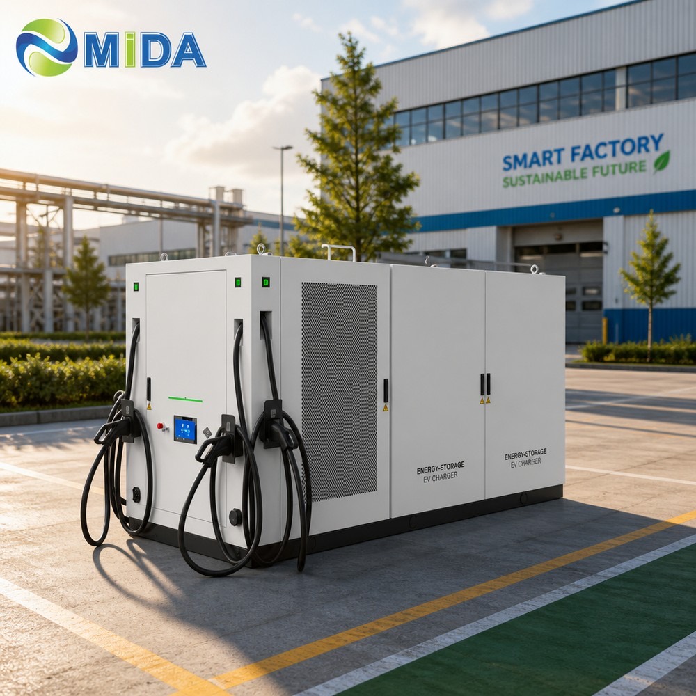 Smart BESS Battery Energy Storage EV Charging Solution US Utility 200kWh 120kW Public Hub - Modular Scalability and Flexible Deployment