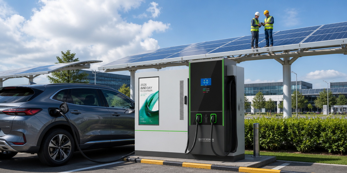 Solar Storage Integrated Charging System by MIDA Power