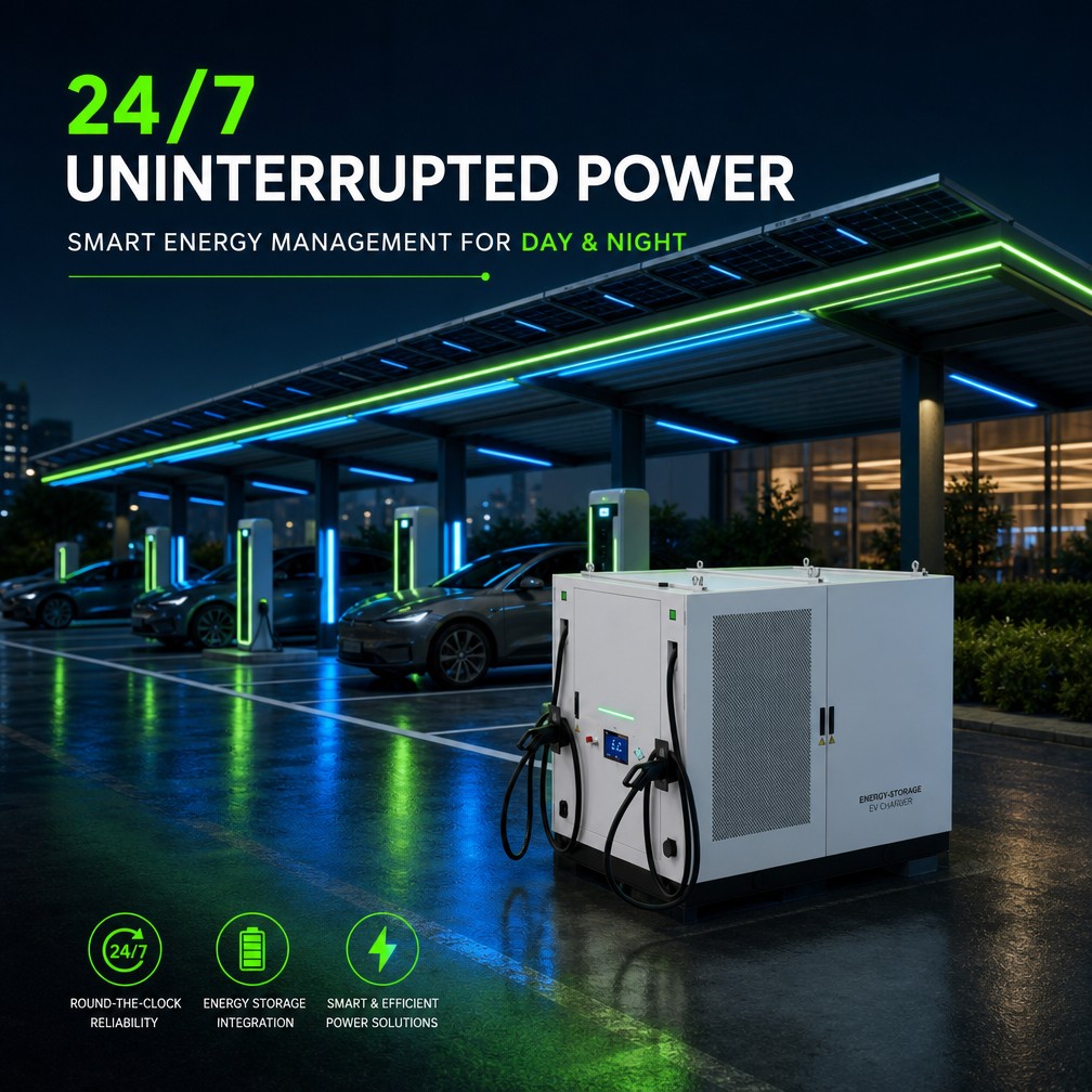 200kWh 120kW Liquid Cooled DirectCurrent Charger Battery Storage High Power Fleet Infrastructure Deployment Commercial - Safe, Modular and Remotely Managed