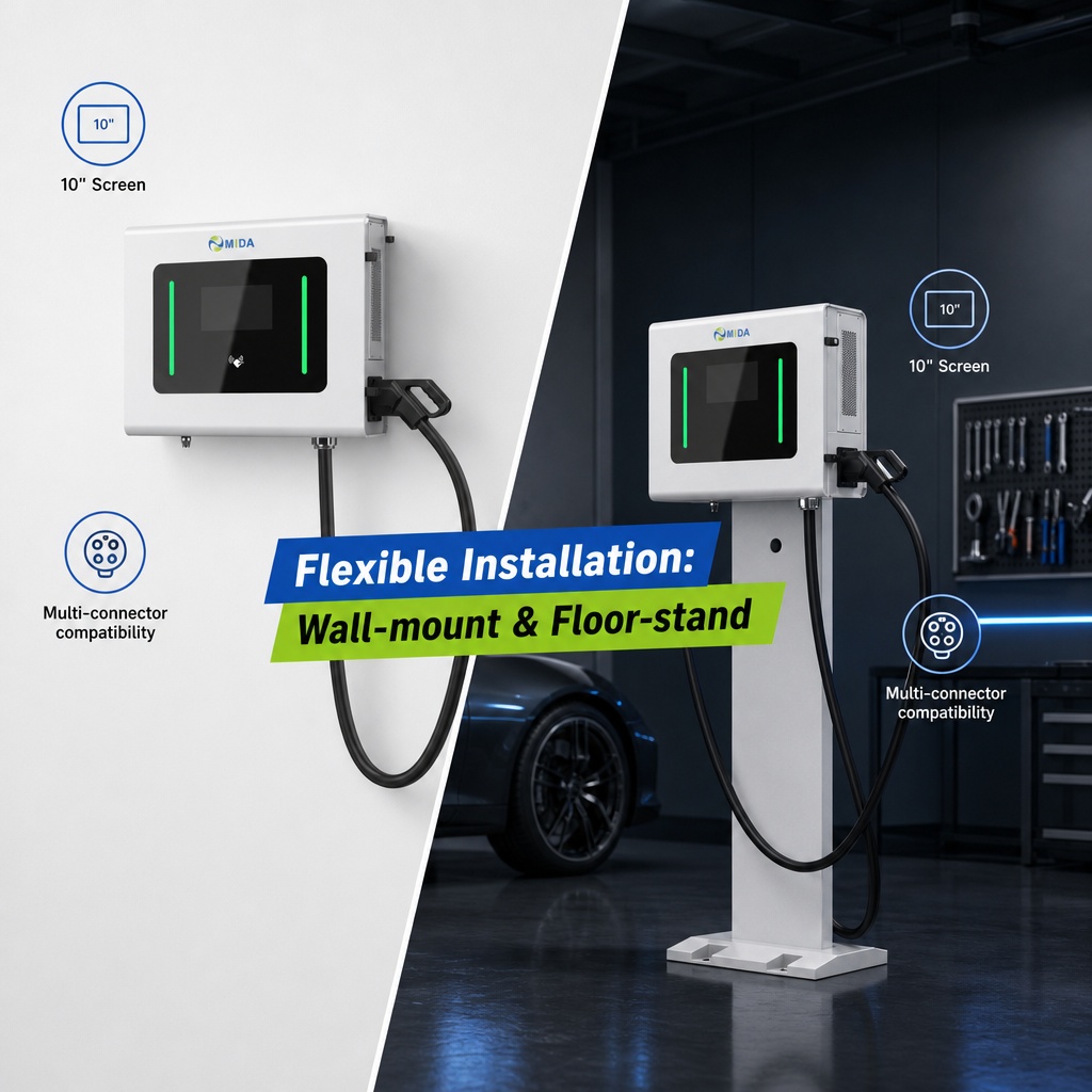 Sic Technology Module High Efficiency Reliable Wallbox Dc Fast Ev Charger Ccs2 Commercial Charging Workplace - SiC Modules for High Efficiency