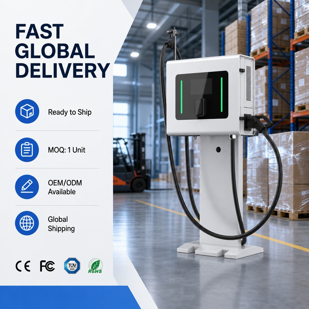 Hotel Parking Lot Gbt Oem Odm Support Dc Fast Charger Commercial Electric Car 30kw 40kw Sic - SiC Modules for High Efficiency