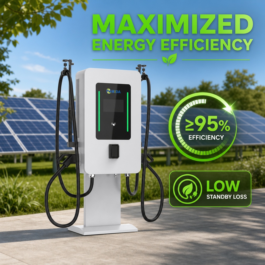 Rapid 40kw 60kw 80kw Pillar Type DC EV Charger Station Commercial Floor Mounted Charging Solution - Smart, Networked and Payment-Ready