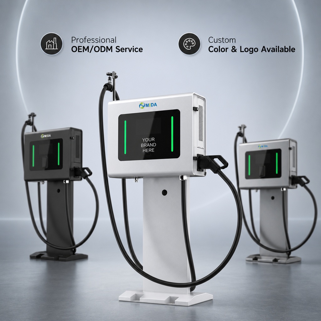 30kW 40kW 50kW Ocpp Wallbox Dc Fast Ev Charger Ccs1 For Fleet Management Oem Odm - Safe, Compliant and Weatherproof