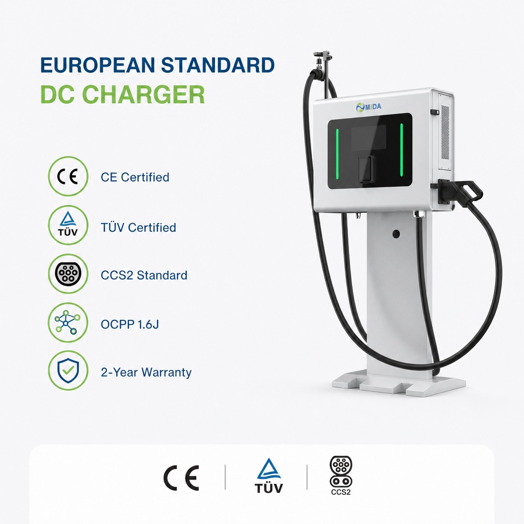 High Efficiency Reliable Rfid App Control 40kw 50kw 60kw Level 3 Fast Evse Charging Pile Chademo Commercial - Safe, Compliant and Weatherproof