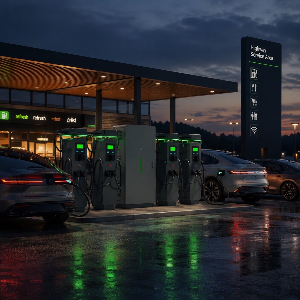 Split Type DC Fast Charging Station 480kW
