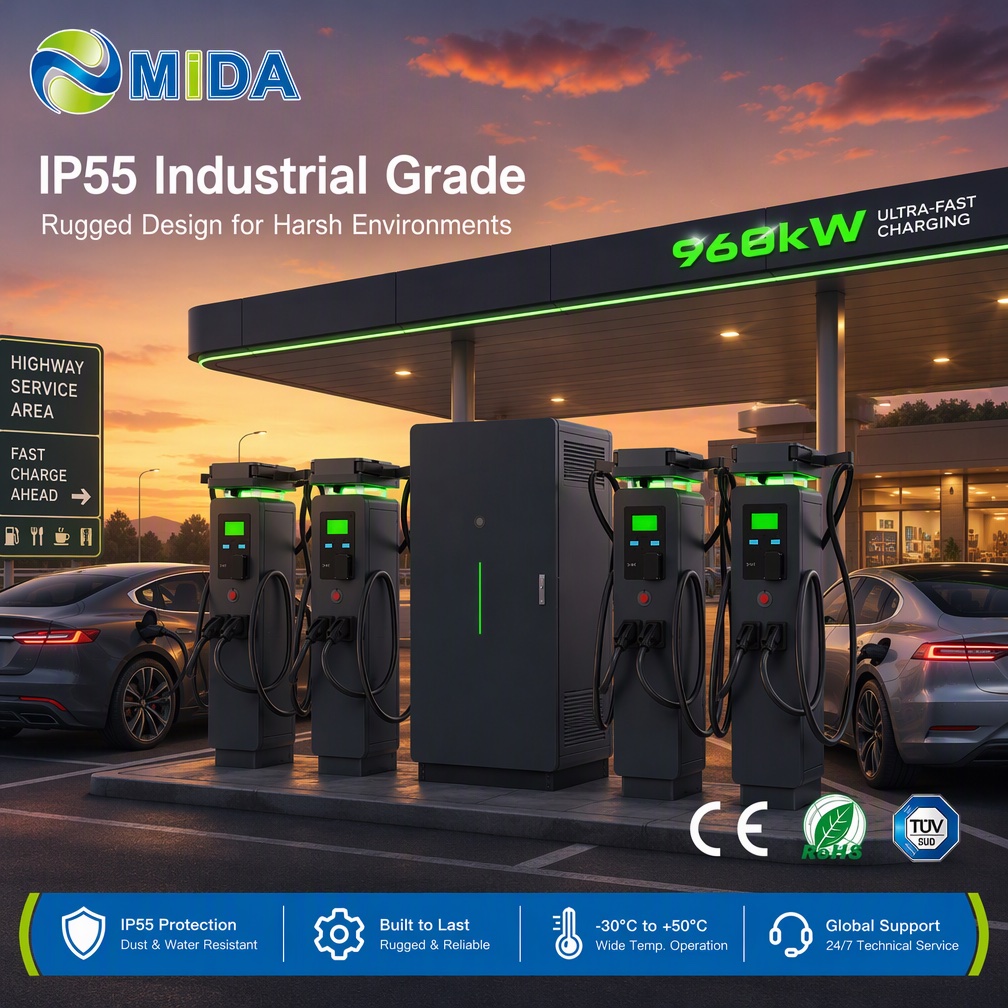 Split Type DC Fast Charging Station 480kW