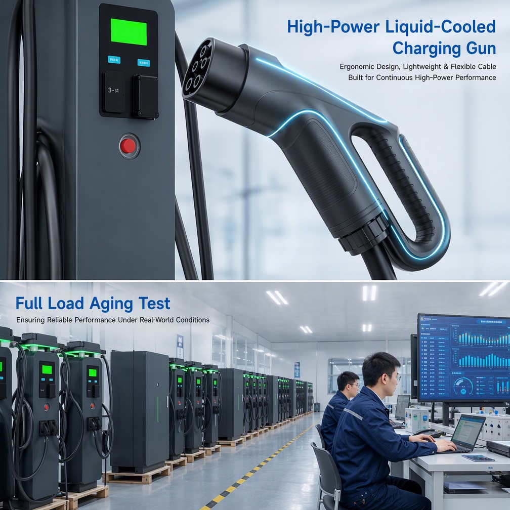 Split Type DC Fast Charging Station 480kW