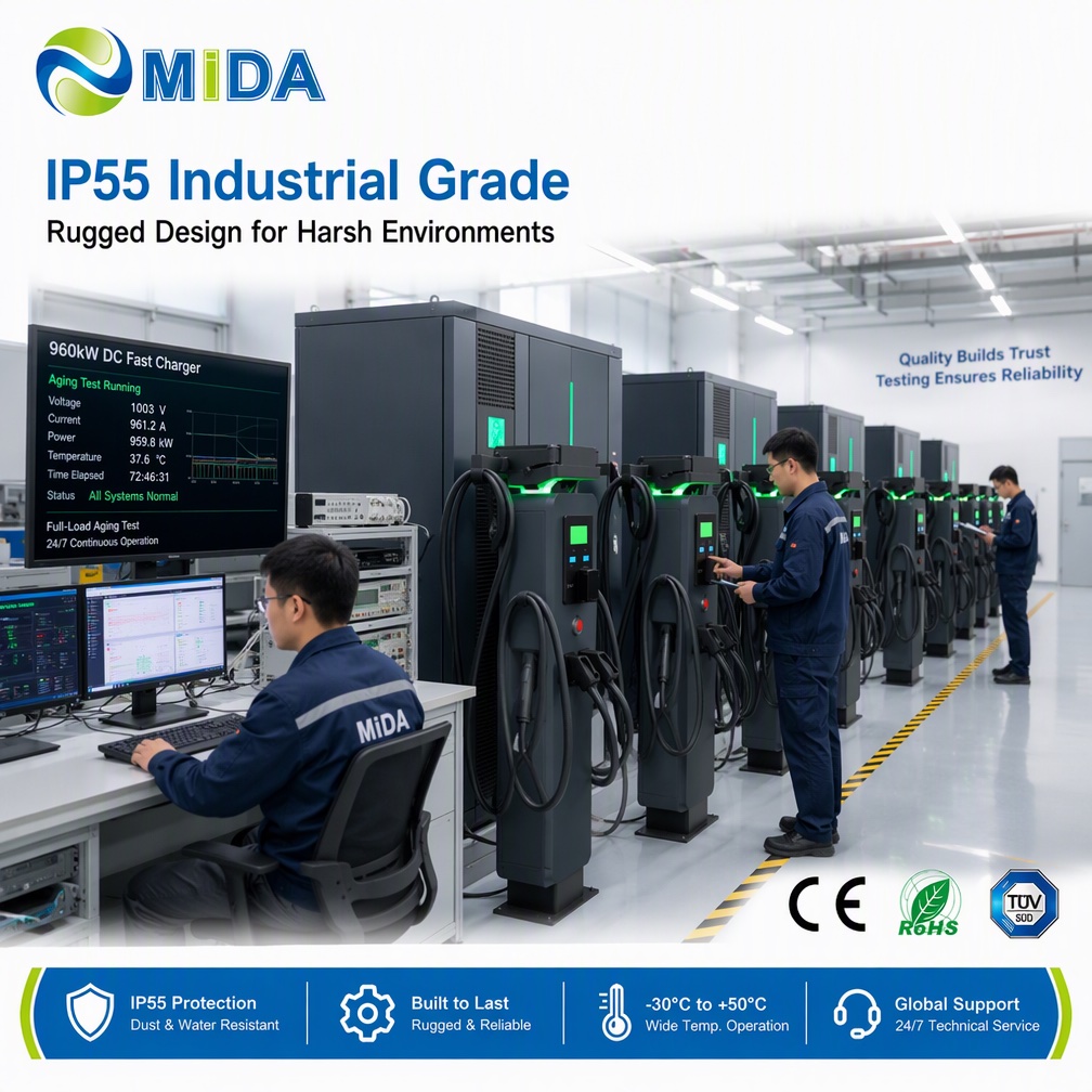 Ultra High Power Split DC Charger 720kW