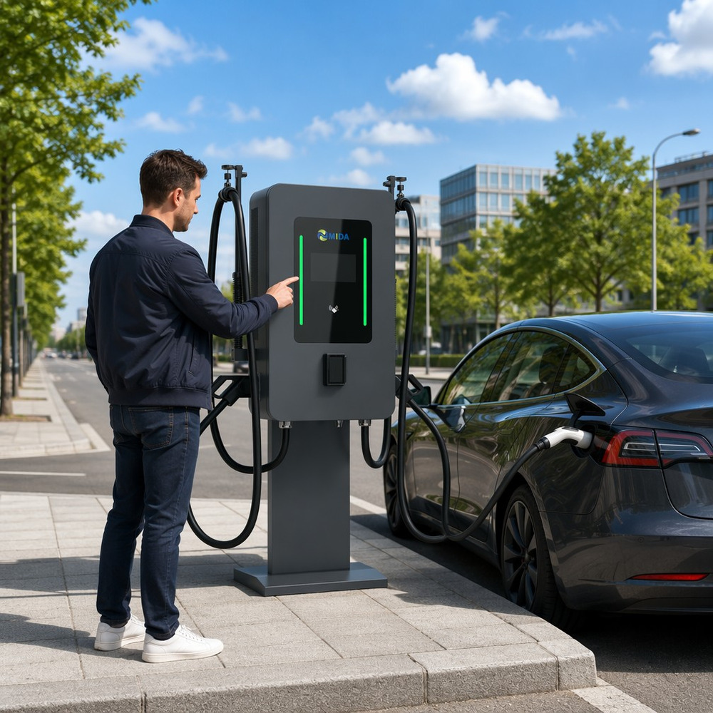 urban-DC-EV-charging-station